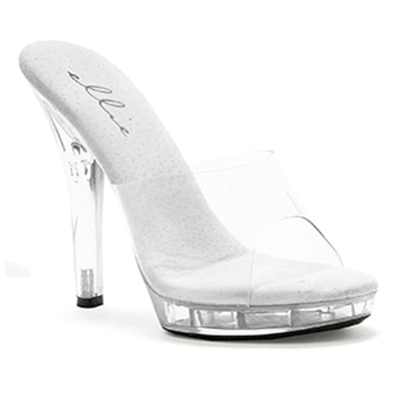 Ellie Shoes - 5" Heel Clear Mule