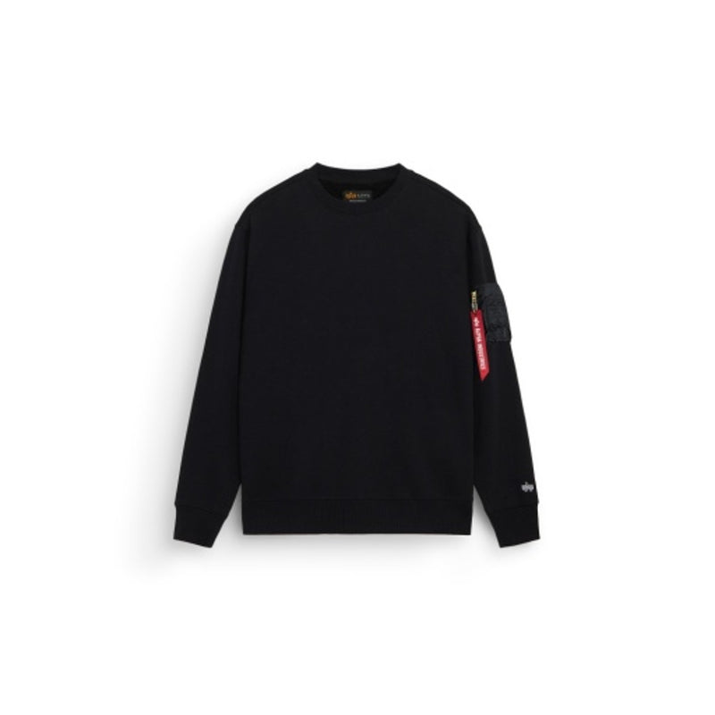 Alpha Industries - Mens Utility Pocket Crew Relaxed Fit Sweatshirt