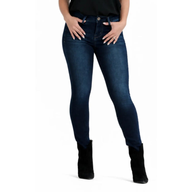 1822 Denim - Womens Petite 26" Thigh Slimming Skinny Jean