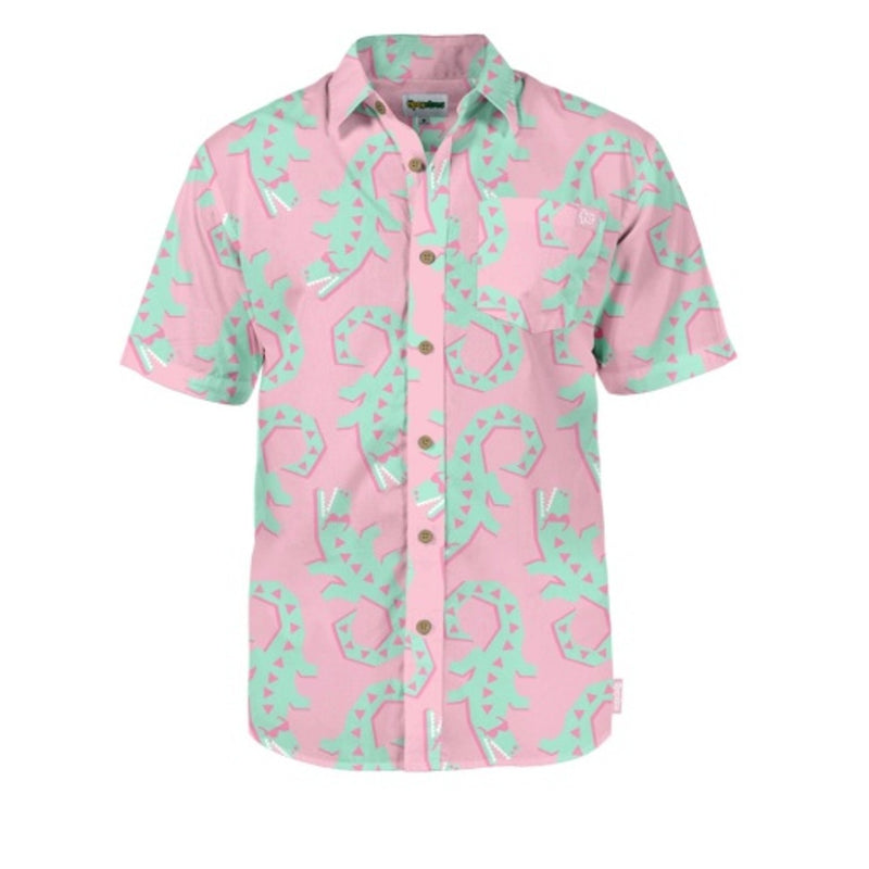 Tipsy Elves - Mens Good Time Gator Button Down Shirt