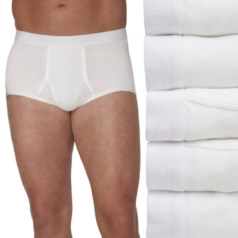 Hanes - Mens Big Man Ultimate® Comfortsoft® Mens Underwear Briefs Pack – 5-Pack – Cool Comfort® Cotton (Big & Tall)