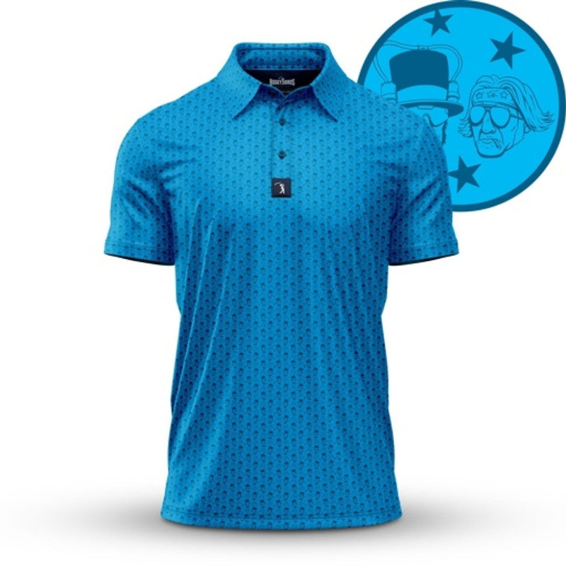 Bogey Bros - Mens Merica Navy Polo