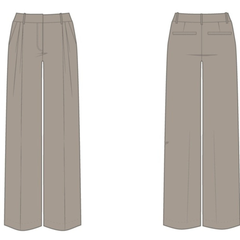 Fabletics - Womens Foundation Mid-Rise Trouser