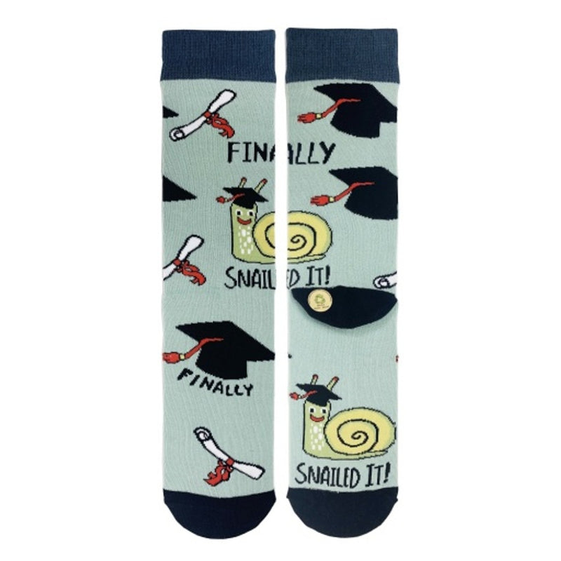 Oooh Yeah - Womens Crew Socks Snailed It