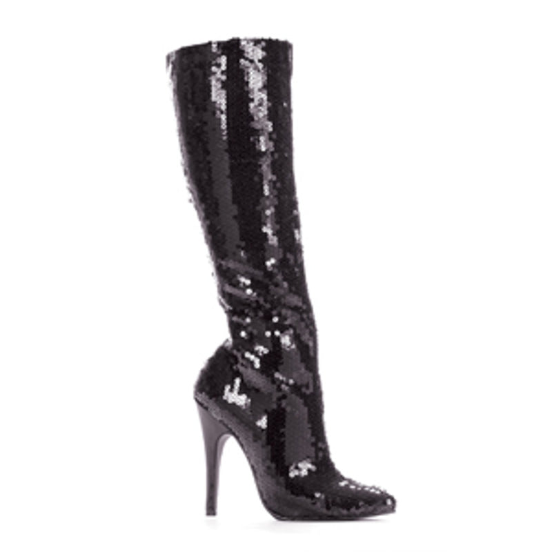 Ellie Shoes - 5" Heel Sequins Knee Boot