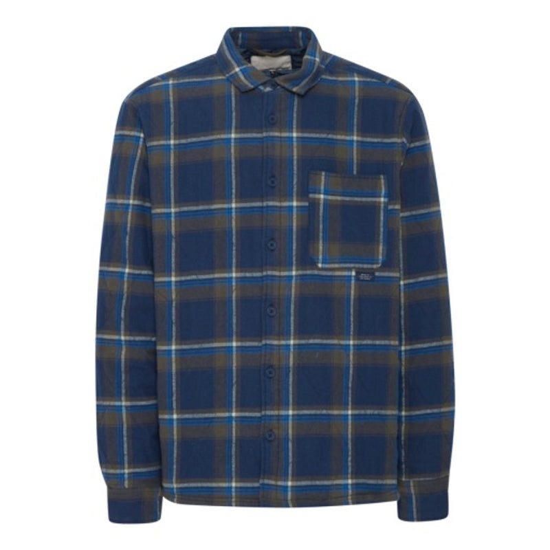 DK Company - Mens Check Jacket with Nylon Puffer Lining