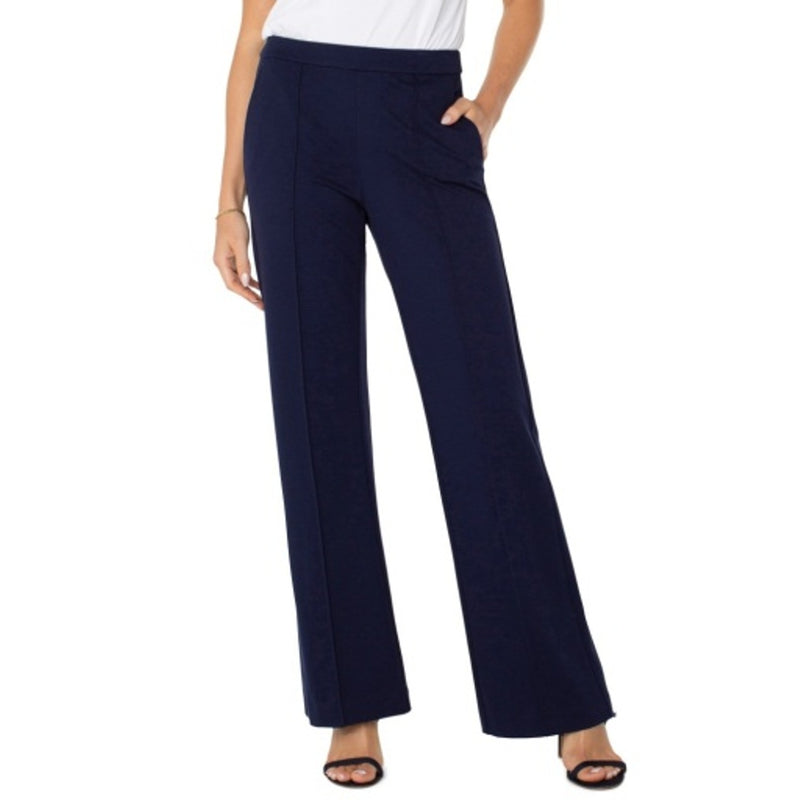 Liverpool Los Angeles - Womens Kayla Pull on Wide Leg Trouser 29 Ins
