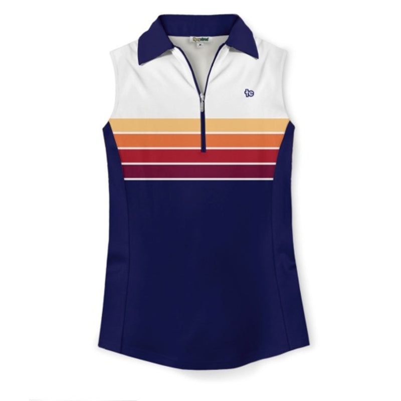 Tipsy Elves - Womens Slice of Sunset Golf Polo