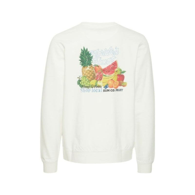 DK Company - Mens Sweatshirt with Fruit Front & Back Print