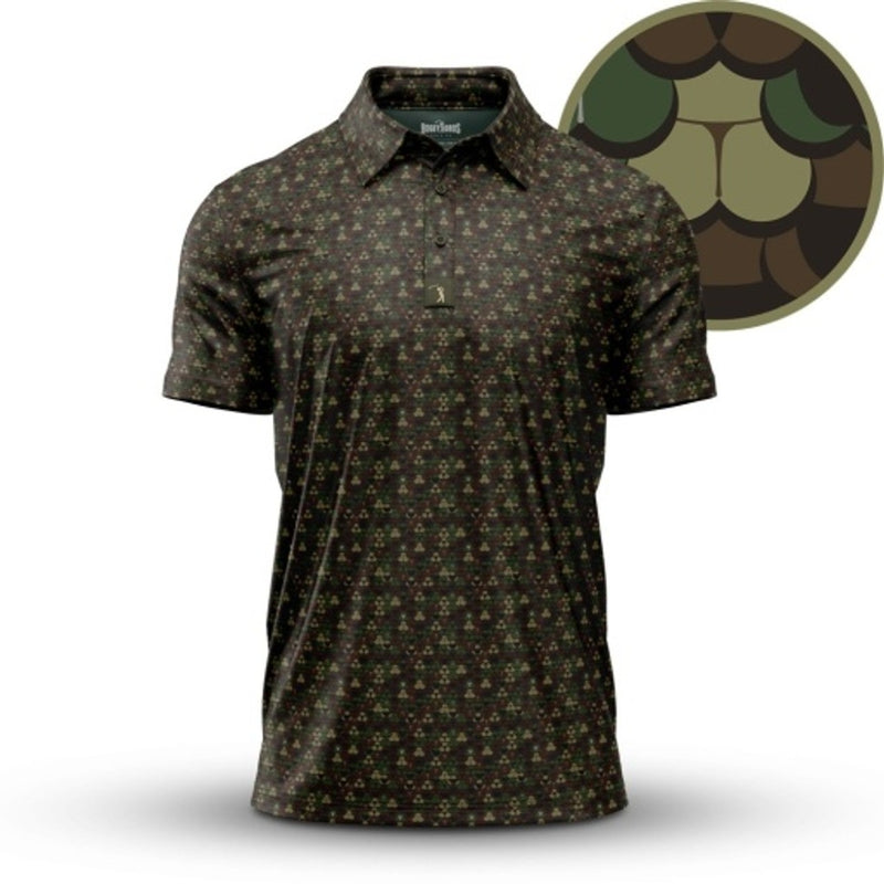 Bogey Bros - Mens Whale Tail Camo Polo