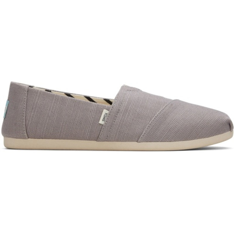 TOMS - Womens Alpargata Classic - Morning Dove Wide Width Heritage Canvas