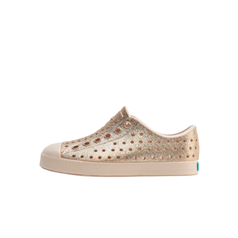 Native Shoes - Unisex Jefferson Bio-Bling Kids - Rock Salt Bling/ Rock Salt Pink