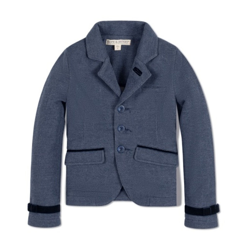 Hope & Henry - Girls Dressy Fleece Riding Blazer