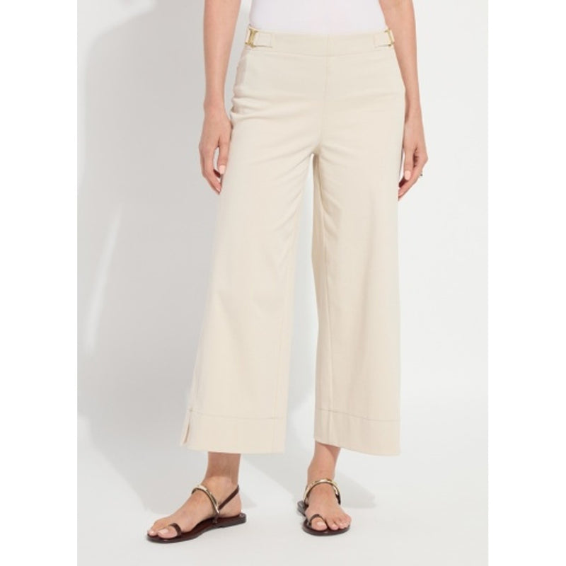 Lysse - Womens Nylah Detail Wide Leg Crop Pant