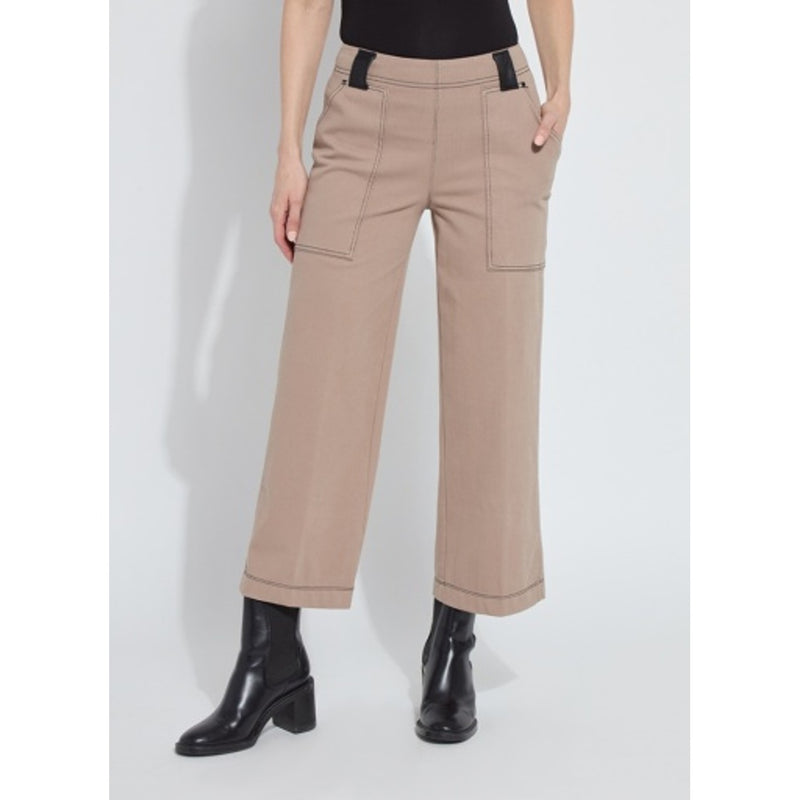 Lysse - Womens Valerie Wide Leg Crop Denim