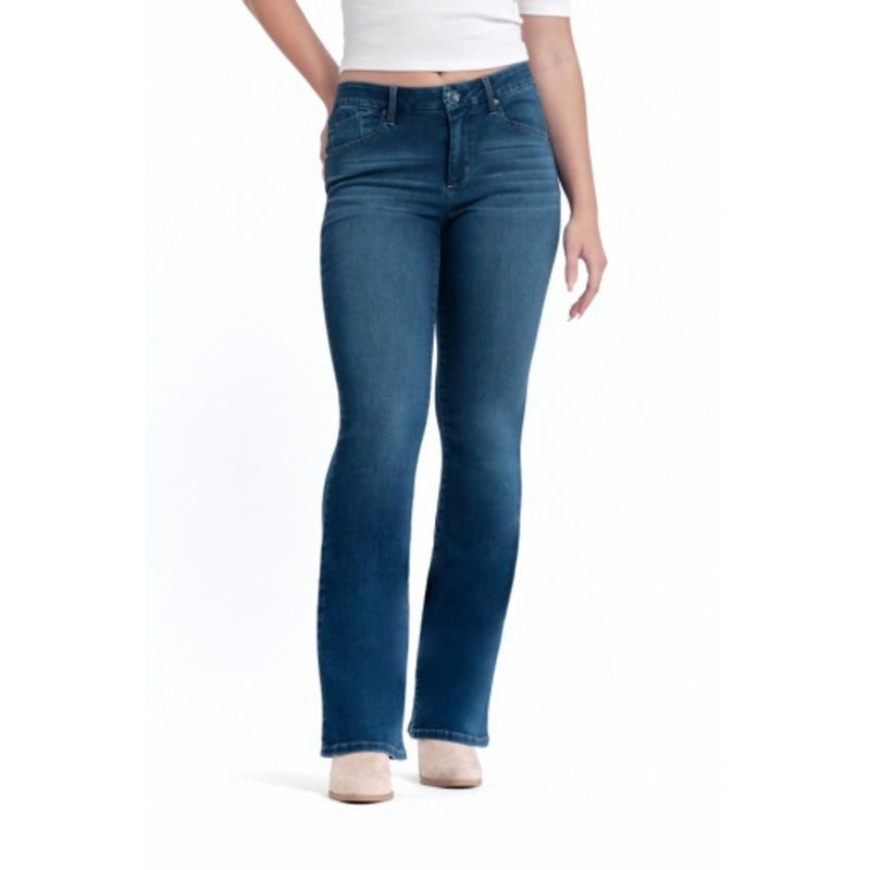 1822 Denim - Womens 32" Better Butter Mid-Rise Slim Boot Jean