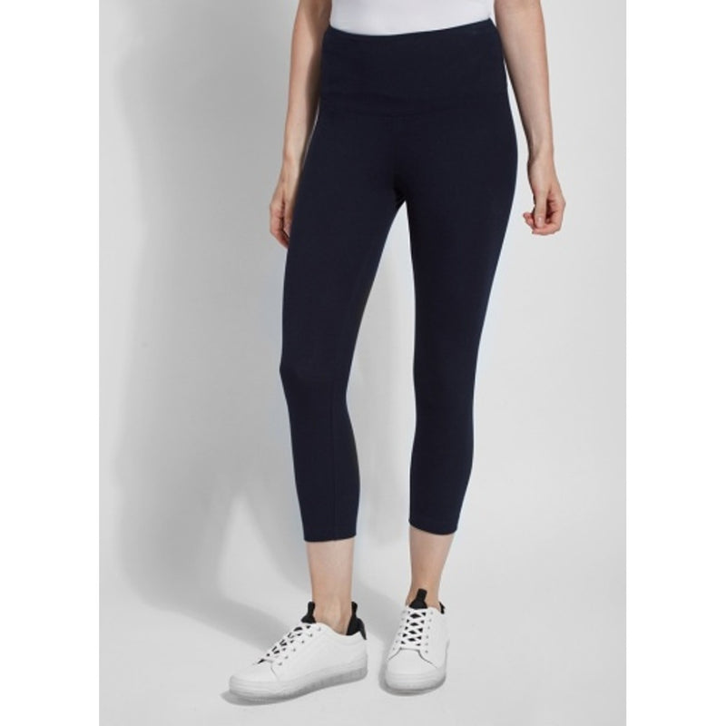 Lysse - Womens Flattering Cotton Crop Legging Curvy