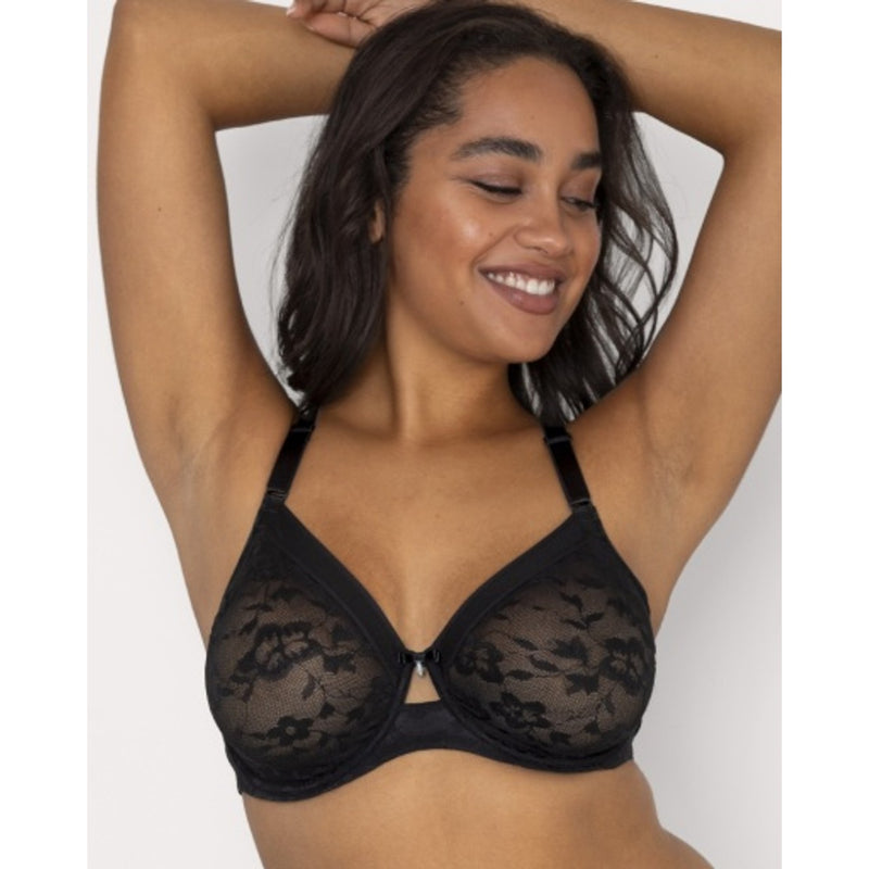 Ariela - Womens 1362b: No Show Lace Unlined Bra
