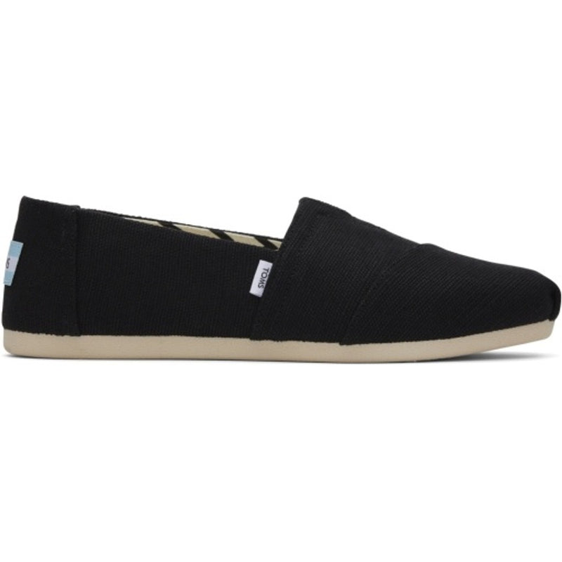 TOMS - Womens Alpargata Classic - Black Heritage Canvas
