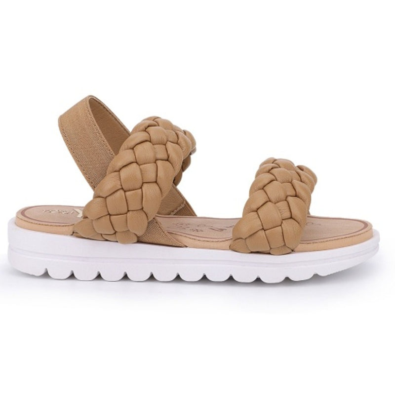 Yosi Samra - Kids Miss Bradie Slingback Sandal in Tan Kids