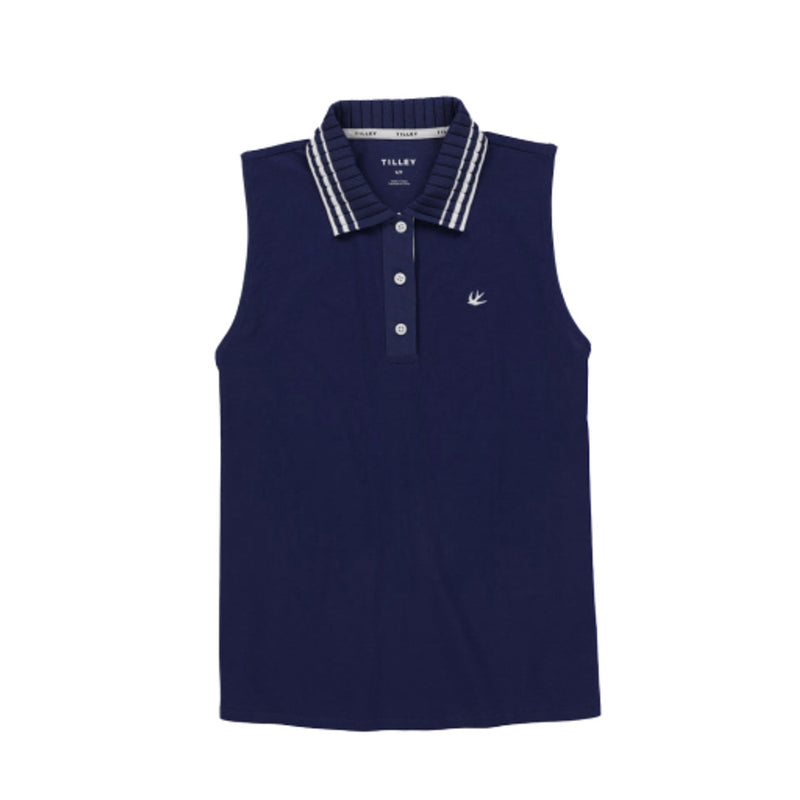 Tilley - Womens Supima Pique Sleeveless Polo