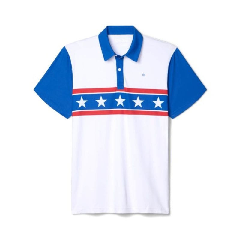 Tipsy Elves - Mens American Daredevil Golf Polo