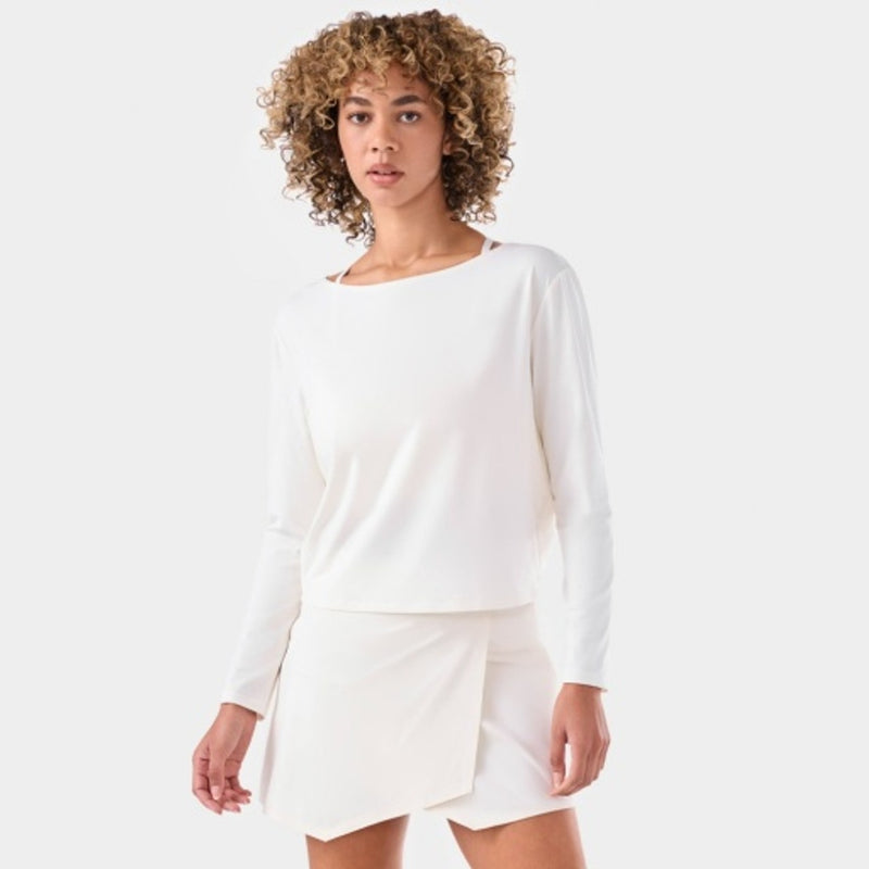Thirty Three Threads - Unisex Brushed Tec Knit Long Sleeve Ash