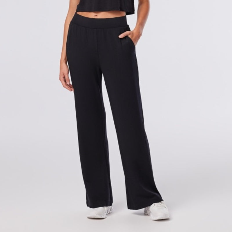 Thirty Three Threads - Unisex Cozy Wide Leg Trouser Petal