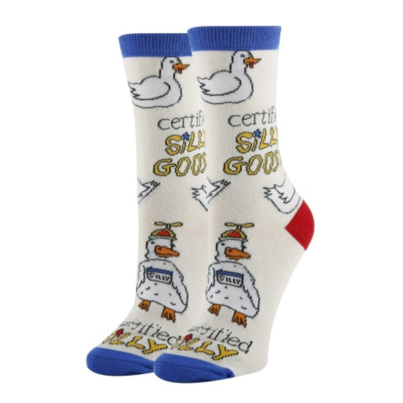 Oooh Yeah - Womens Crew Socks Silly Goose