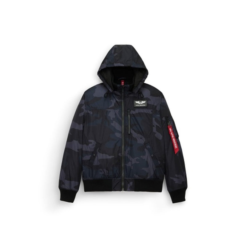 Alpha Industries - Mens Ma-1 Hooded Regular Fit Flight Jacket