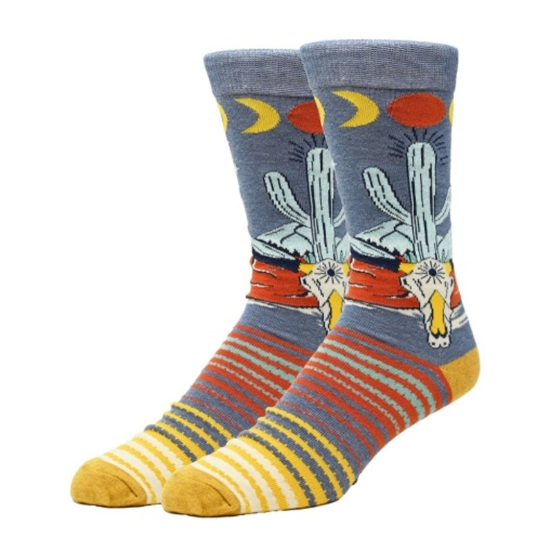 Oooh Yeah - Mens Desert Nights Mens Crew Socks