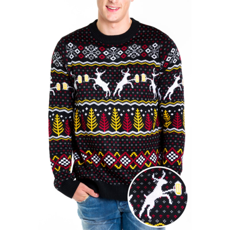 Tipsy Elves - Mens Caribrew Sweater