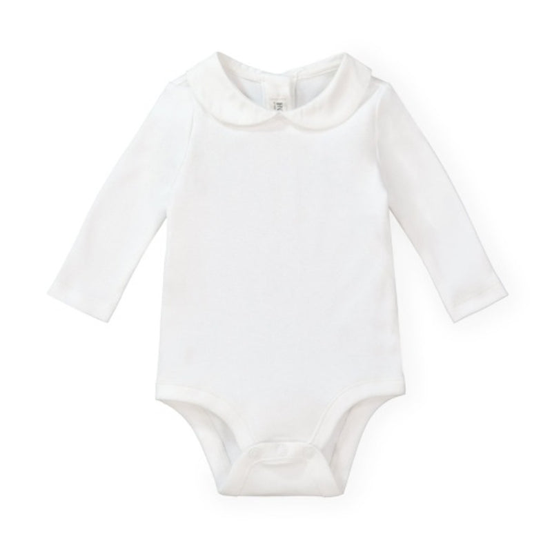 Hope & Henry - Baby Organic Peter Pan Collar Bodysuit
