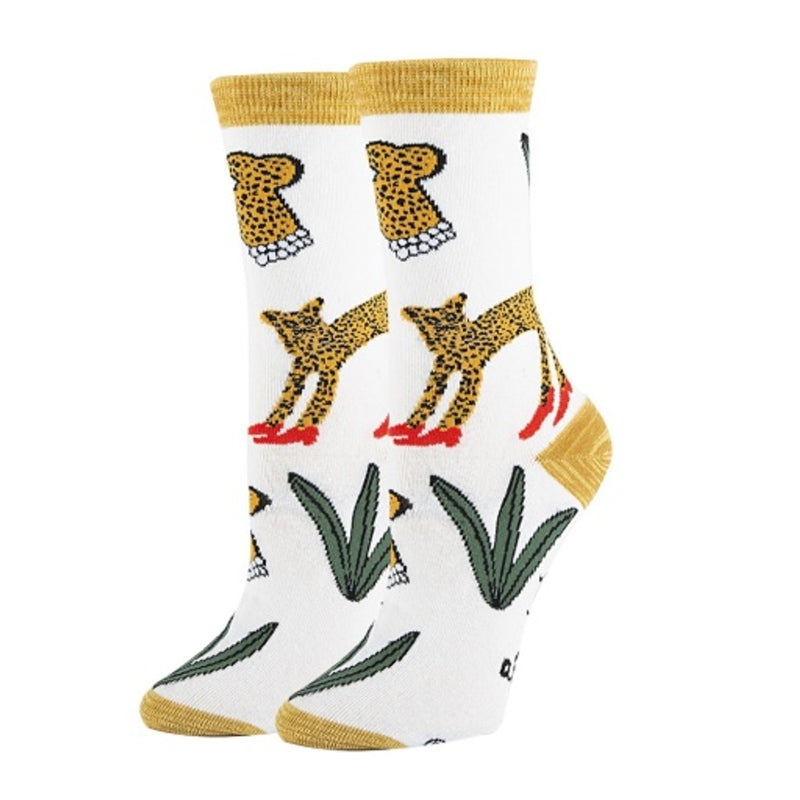 Oooh Yeah - Womens Crew Socks Walk Over You