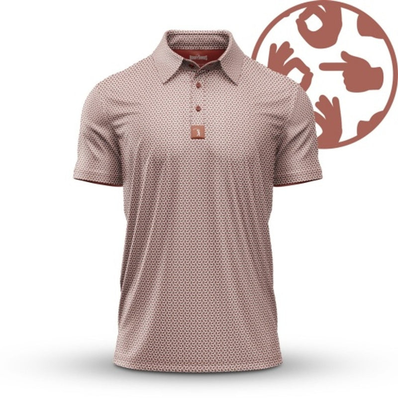 Bogey Bros - Mens Get in the Hole Polo - Get in the Hole