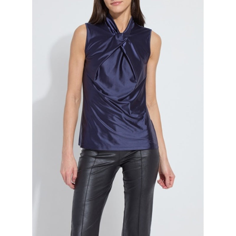 Lysse - Womens Branca Halter Draped Top