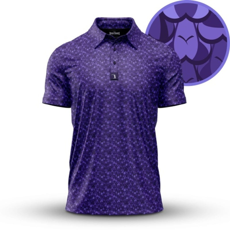 Bogey Bros - Mens Eyes Up Here Zapped Polo