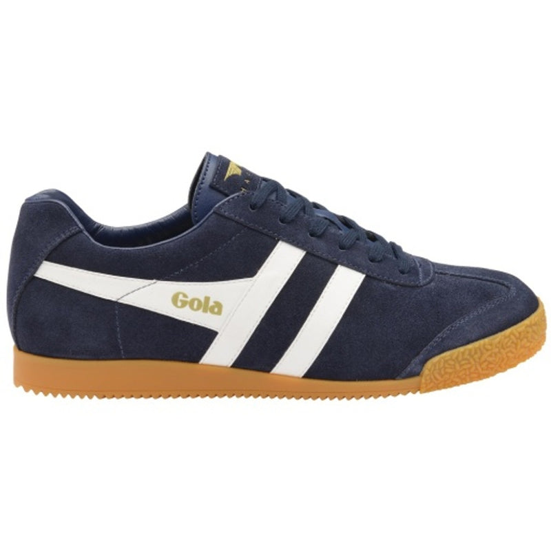 Gola - Mens Harrier Suede Sneakers - Navy/White