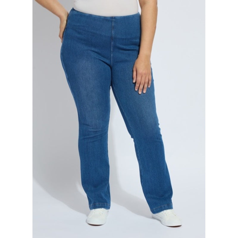 Lysse - Womens Baby Bootcut Denim Curvy