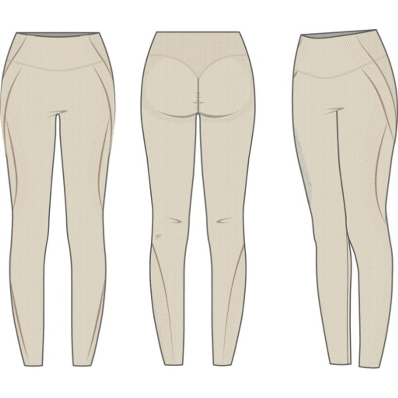 Fabletics - Womens Cold Weather Seamless Scrunch High Waisted Legging