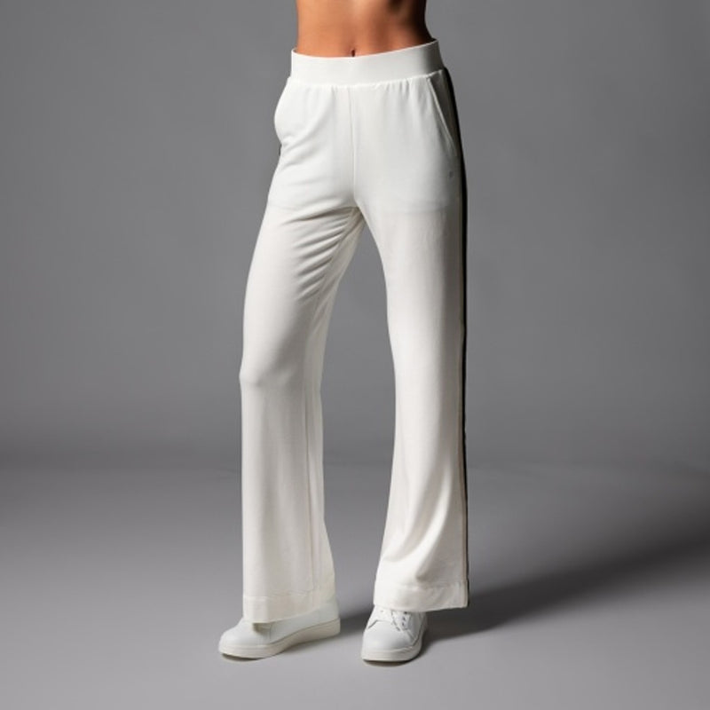 Thirty Three Threads - Unisex Cozy Wide Leg Pant Ebony Coconut