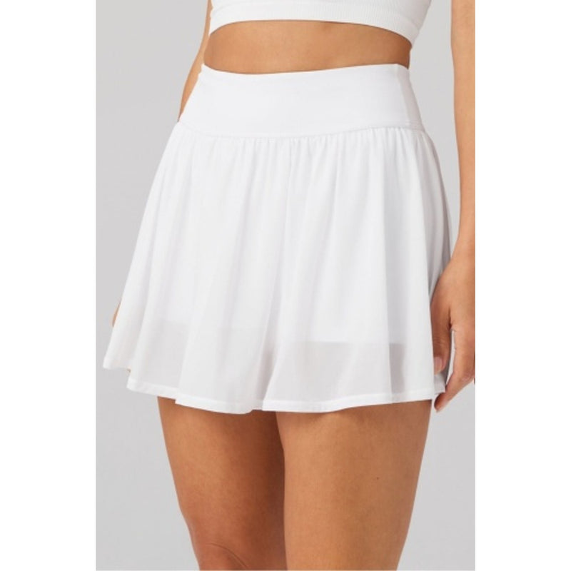 Fabletics - Womens High-Waisted Mesh Classic Mini Skirt