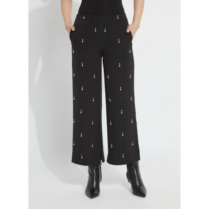 Lysse - Womens Genesis Embellished Stretch Woven Pant