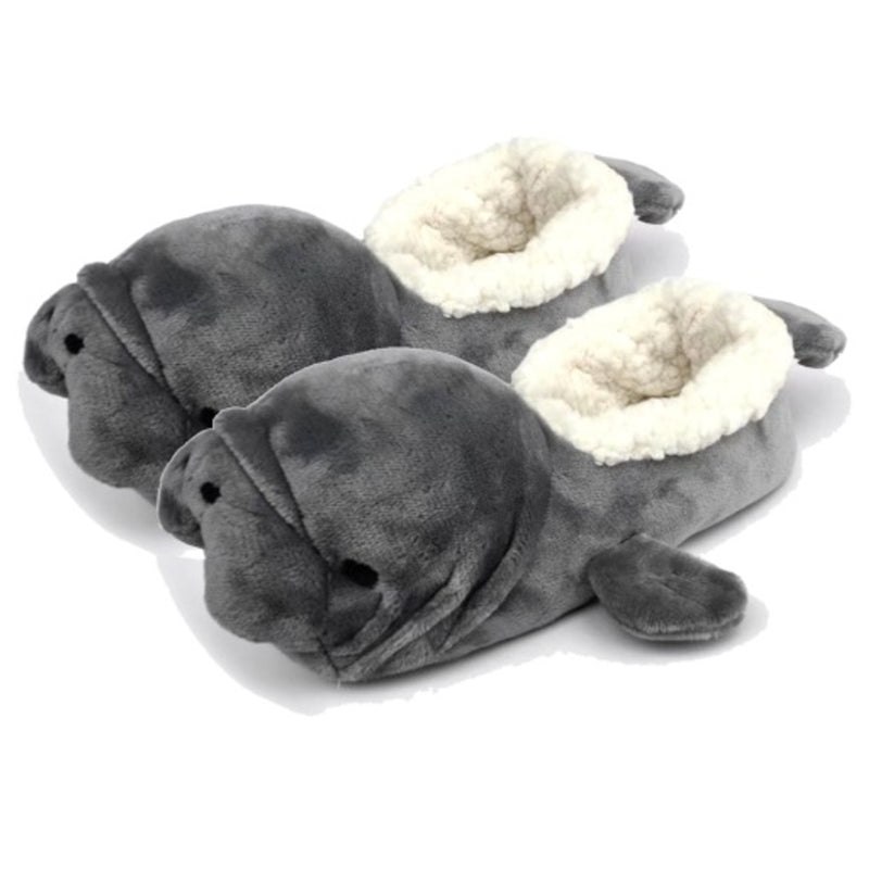 Oooh Yeah - Kids Manatee Splash-Animal Time Slipper-Kids, 1 Size 1-5
