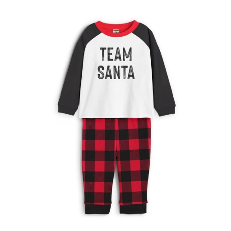 Tipsy Elves - Baby / Toddler Team Santa Pajama Set