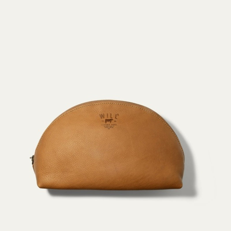 WILL Leather Goods - Womens Zip Cosmetic Large