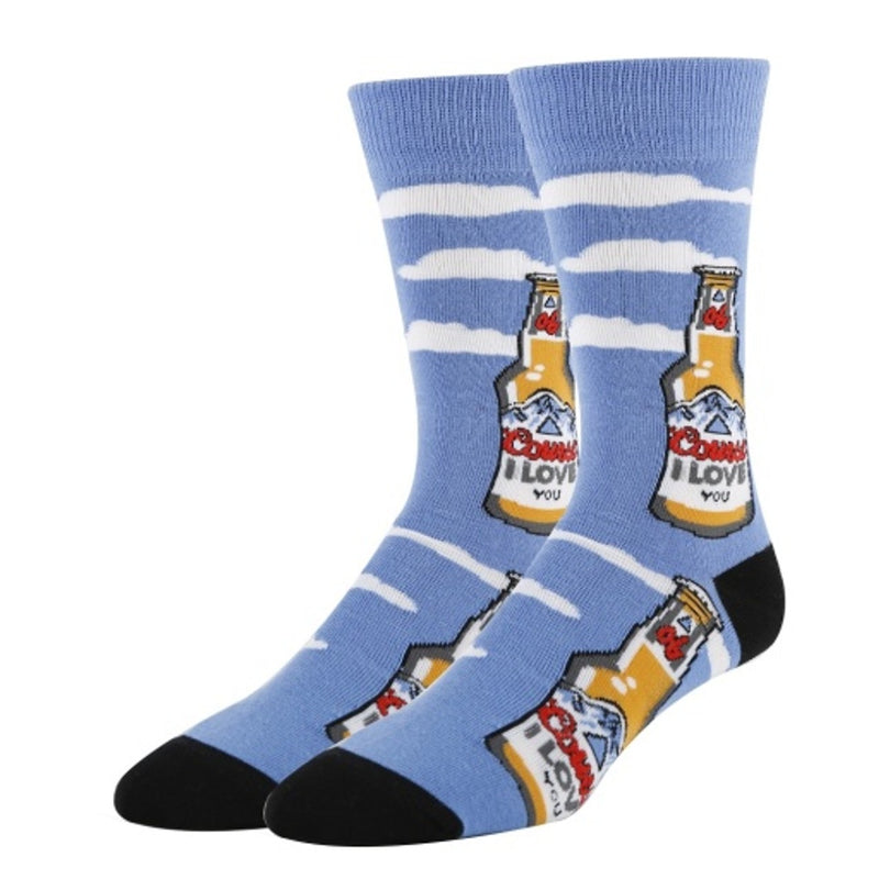 Oooh Yeah - Mens Course I Love U Mens Crew Socks