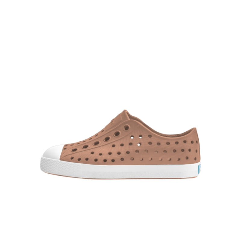 Native Shoes - Unisex Jefferson Kids - Bruschetta Brown/ Shell White