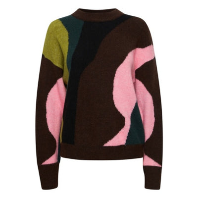 DK Company - Womens Martine Jacquard Jumper