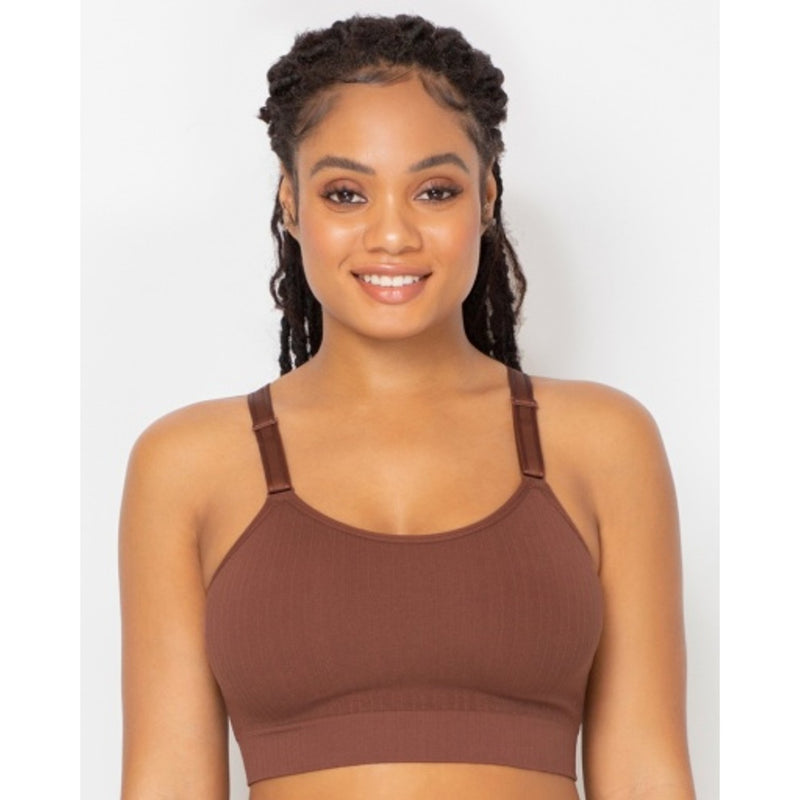 Ariela - Womens Smooth Longline Seamless Comfort Wireless Bra